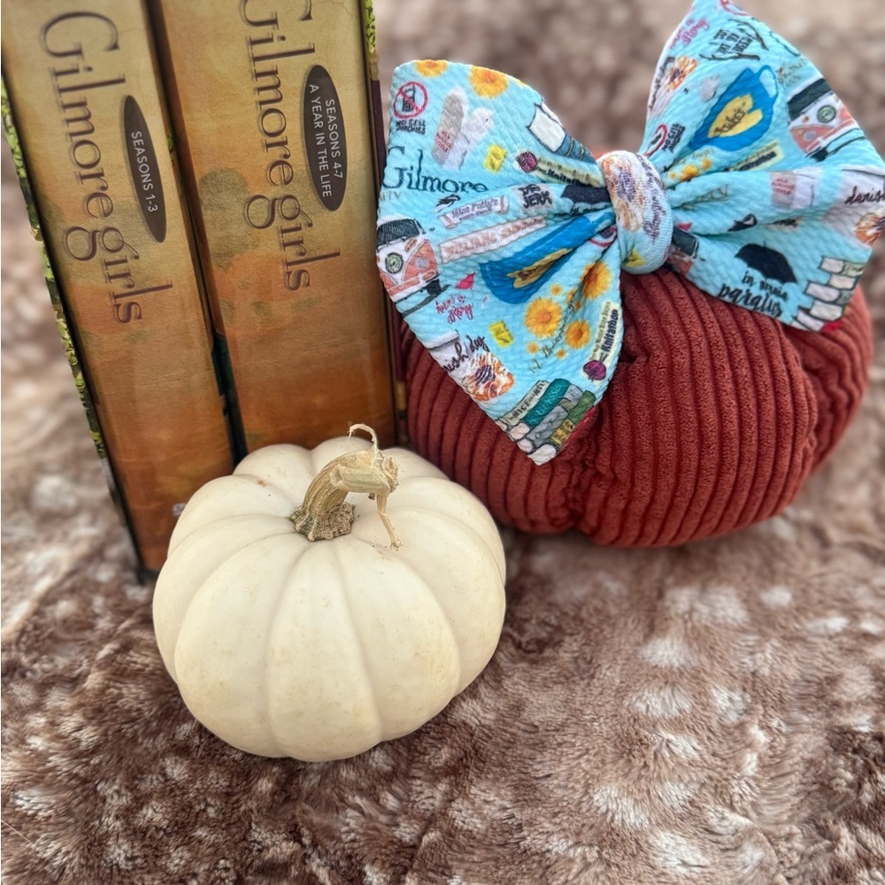 Gilmore girls Kids Bow nylon or alligator clip